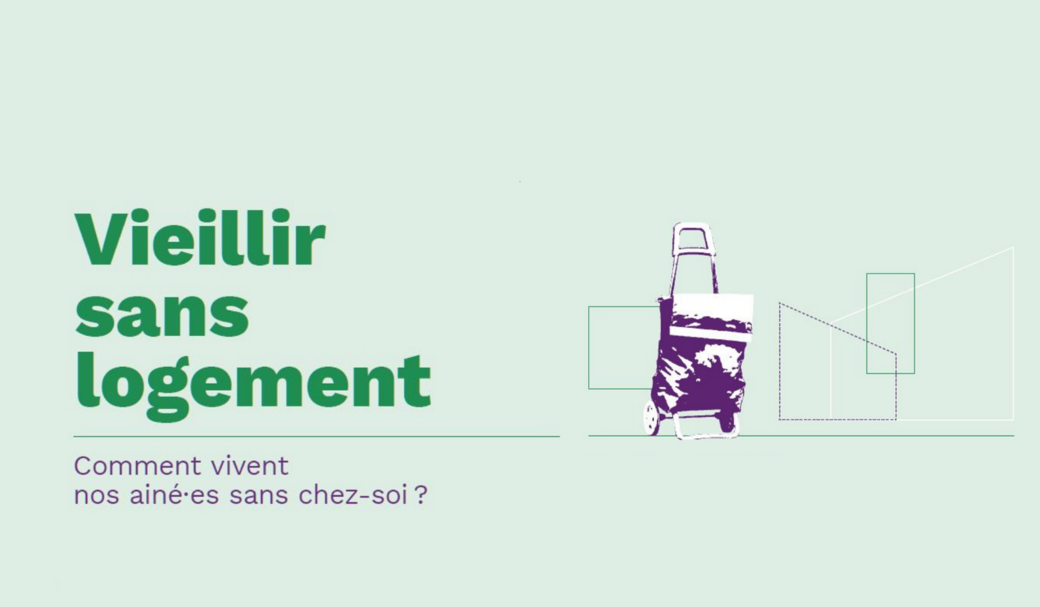 Etude Vieillir sans logement