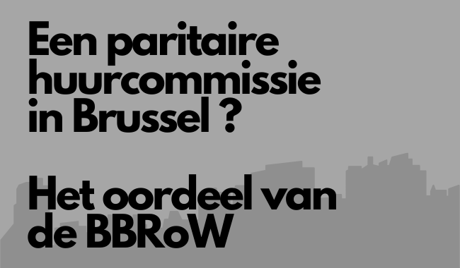 Paritaire huurcommissie in Brussel