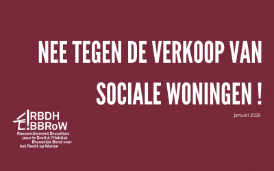 Reactie : Nee tegen de verkoop van social woningen