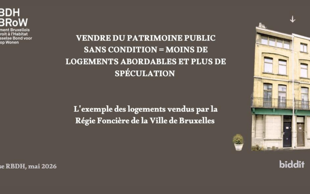 Vendre du patrimoine public sans condition = moins de logements abordables et plus de spéculation