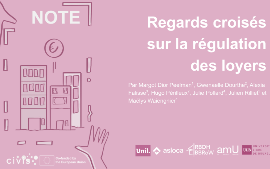 Regards croisés sur la régilation des loyers